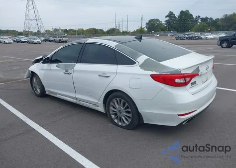 2015 Hyundai Sonata Limited from USA, damaged, VIN 5NPE34AF5FH166629